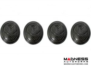 Alfa Romeo 4C Interior Directional Air Vent Cover Trim Kit - Carbon Fiber